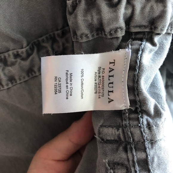 Talula ⭐️Military Jacket in Grey - Picture 9 of 10